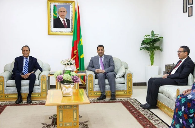 تعزيز التعاون يجمع المغرب وموريتانيا